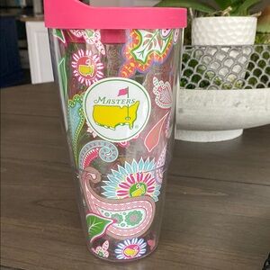 Tervis Masters Pink and Yellow Paisley Tumbler